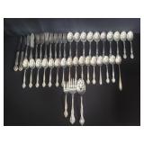 Silver plate flatware