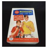 Vintage Gilbert Microscope and Lab Set