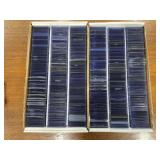 Lot baseball card hard sleeves