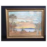 Signed pastel painting  by Edith Howland