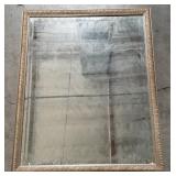 Vintage framed mirror