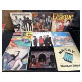 Lot of nine vintage LPs