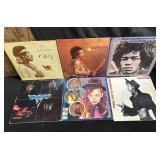 Lot of six vintage LPs