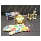 Box of miscellaneous boxed toy car, quartz