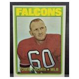 1972 TOPPS #309 TOMMY NOBIS FOOTBALL CARD.