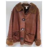 Vintage Synonyme leather jacket, made in France