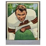 1950 Bowman #116 Lou Rymkus Football Card.