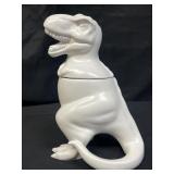 Ceramic T-Rex cookie jar