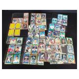 Group of Topps baseball cards
