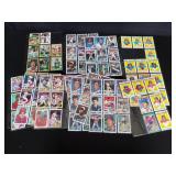 Group of Topps baseball cards