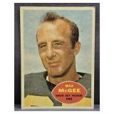 1960 TOPPS #55 MAX MCGEE FOOTBALL CARD.