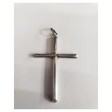 Sterling silver cross pendant