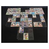 Group of Topps baseball cards