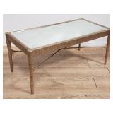 Nancy Corzine-style curtain coffee table