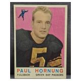 1959 Topps #82 Paul Hornung Football Card.