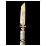 Vintage WWII Cattaraugus combat knife