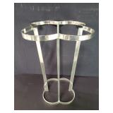 Chrome table base
