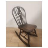 Antique  rocking  chair  15" x 25" x 35"