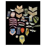 Lot of vintage military patches