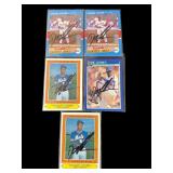 Lot of 5 Dwight Gooden signed baseball cards