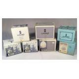 Lladro eggs, Christmas bell & ball ornaments