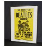 The Beatles lithograph reproduction poster