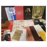 Group of vintage menues