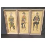 Three Jack Davis lithographs