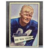 1952 Bowman Small #35 Brad Ecklund Football Card.