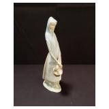 Lladro porcelain figurine girl with basket