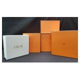 Group of designer boxes