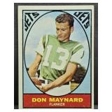 1967 Topps #97 Don Maynard Football Card.