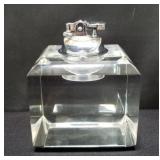Acrylic cube table lighter