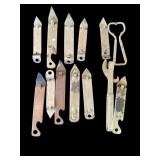 Lot of vintage bottle openers
