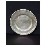Sterling silver saucer