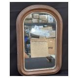Vintage mercury glass mirror