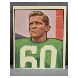 1950 Bowman #132 Chuck Bednarik Football Card.