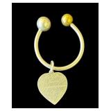 Tiffany Co. sterling silver key chain