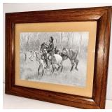 Group of Vintage Frederic Remington engravings