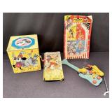 Group of Vintage Disney toys