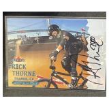 Rick Thorne autographed Fleer adrenaline card