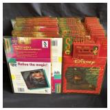 Lot of 30 Disney Aladdin page Read-Along book