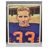 1950 Bowman #98 Fred Morrison Football Card.