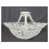 Contemporary crystal chandelier