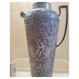 Antique Webster & son silverplated Embossed Dutch