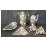 Box of silver plate items