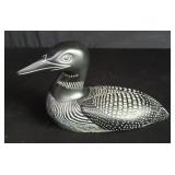 Composite duck sculpture