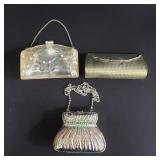 Vintage handbags including signed Julie Feldman,