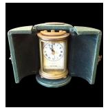 Timeworks brass clock