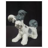 Lladro porcelain dog figurine